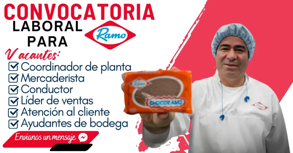 PRODUCTOS RAMO-CONVOCATORIA.✨